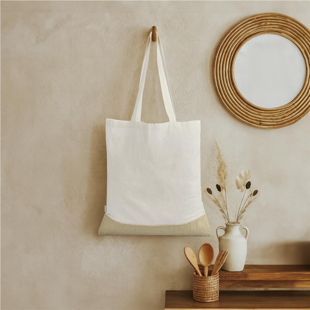 Okiyo Bijin Jute & Cotton Shopper - Image 2
