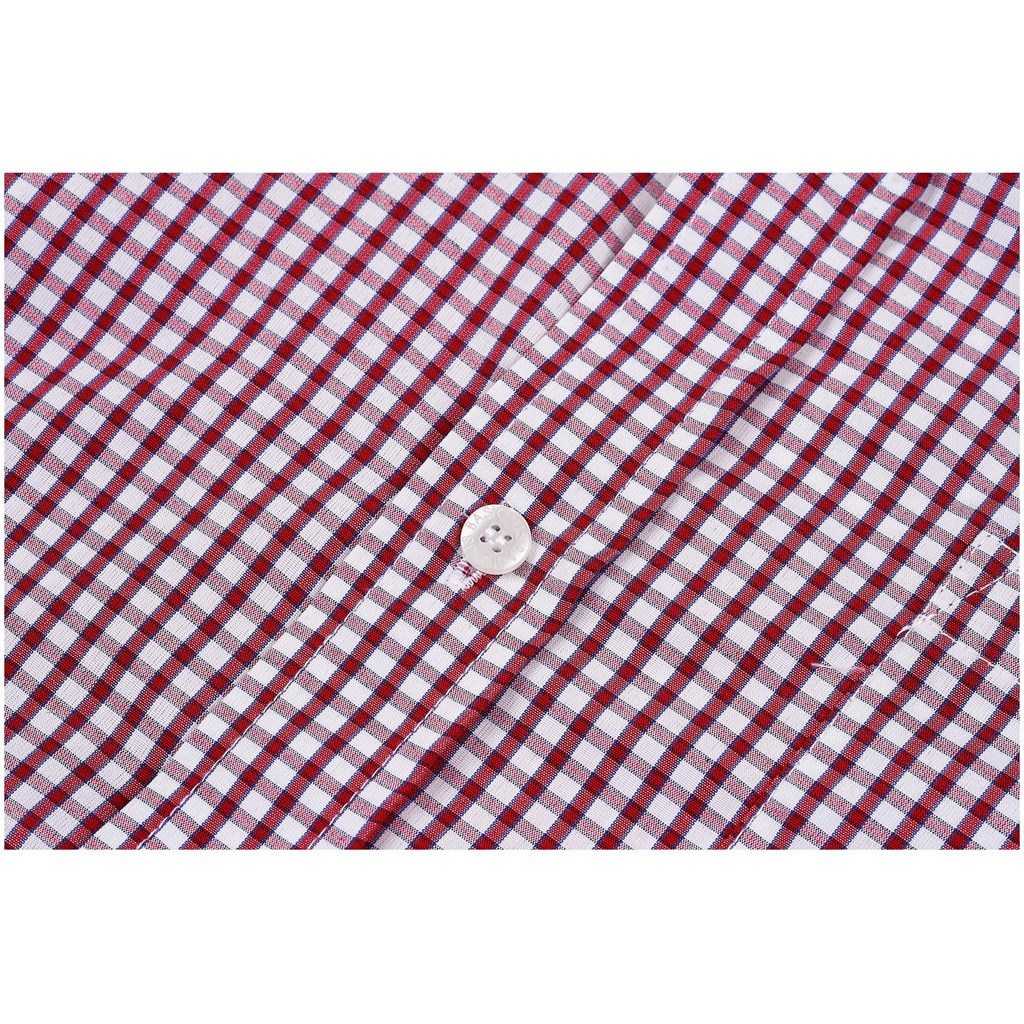 Ladies Long Sleeve Kenton Shirt - Red - Image 4