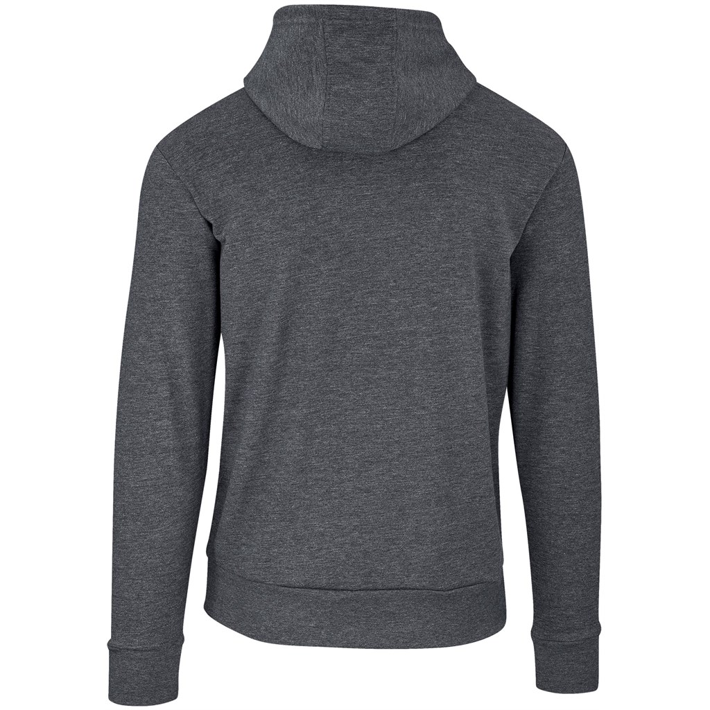 Mens Bravo Hooded Sweater - Charcoal - Image 3