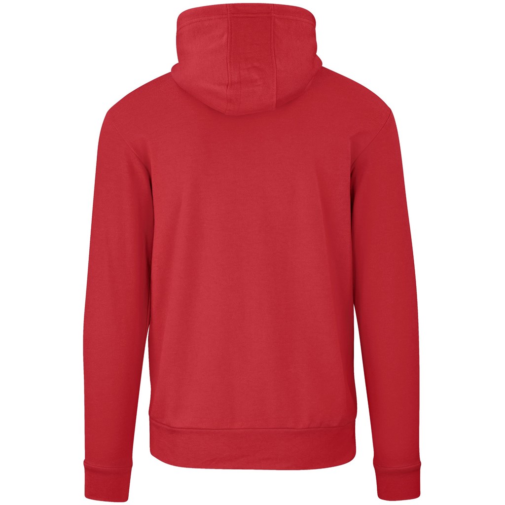 Mens Bravo Hooded Sweater - Red - Image 2