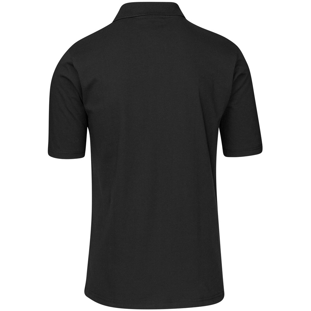 Mens Cardinal Golf Shirt - Black - Image 3