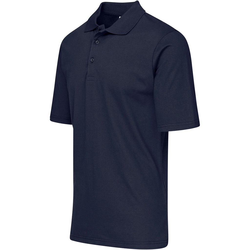 Mens Cardinal Golf Shirt - Navy - Image 2
