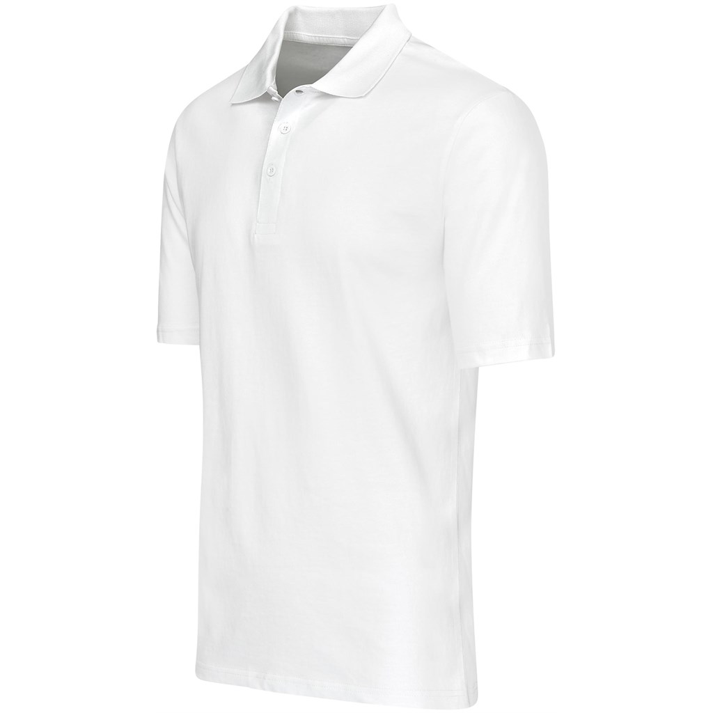 Mens Cardinal Golf Shirt - White - Image 2