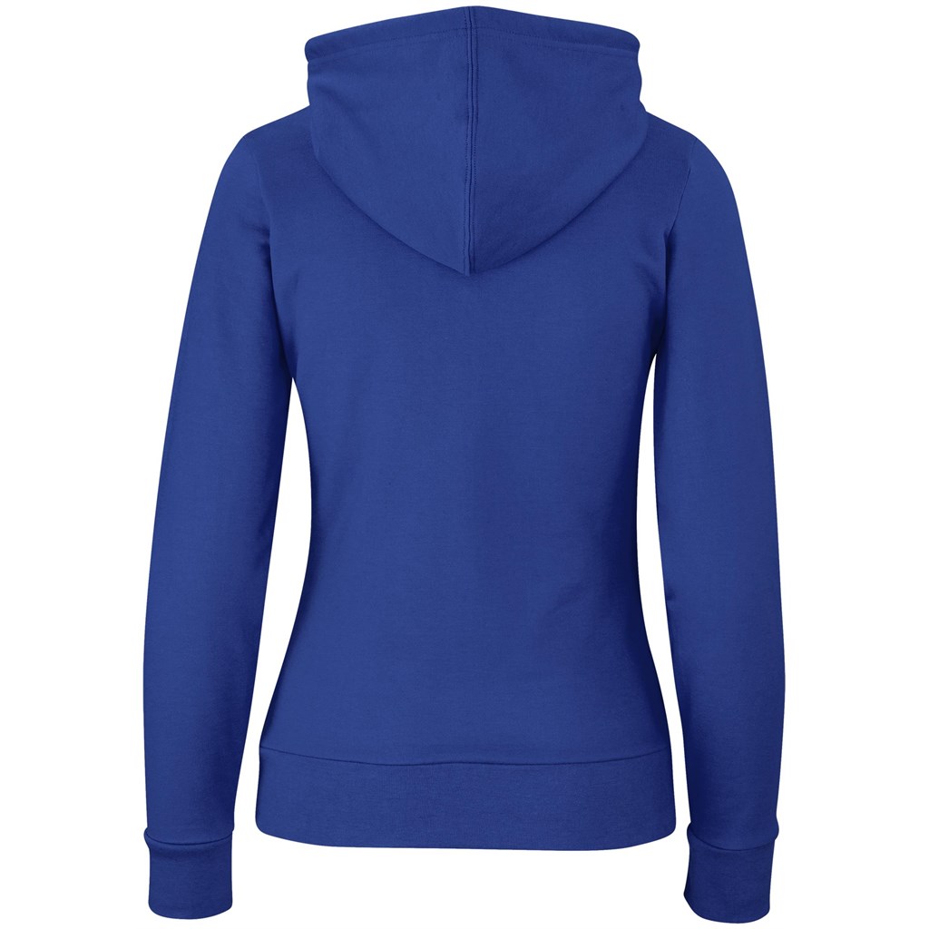 Ladies Omega Hooded Sweater - Blue - Image 3