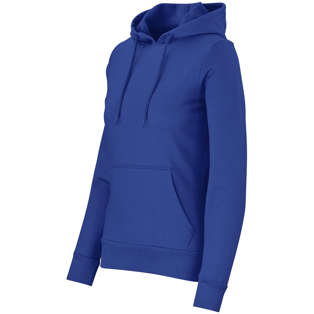 Ladies Omega Hooded Sweater - Blue - Image 2