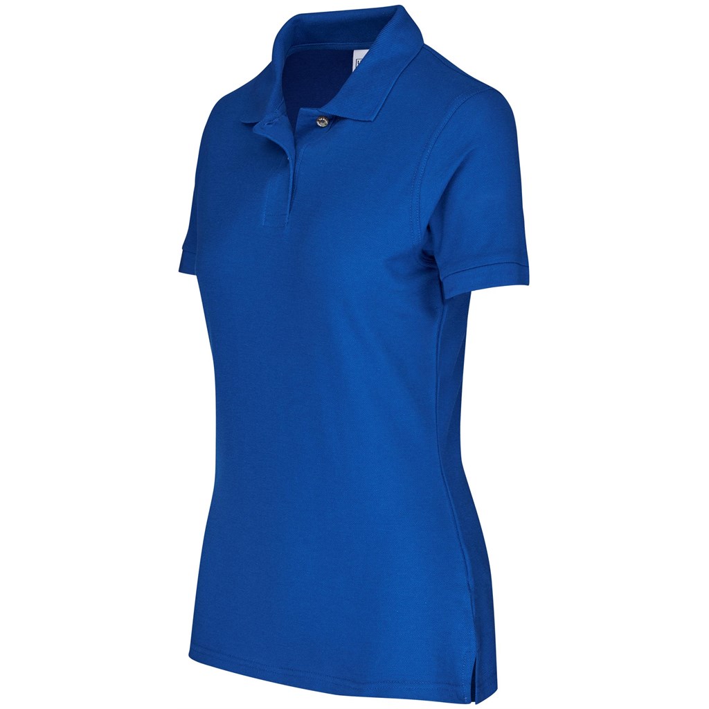 Ladies Boston Golf Shirt - Blue - Image 3