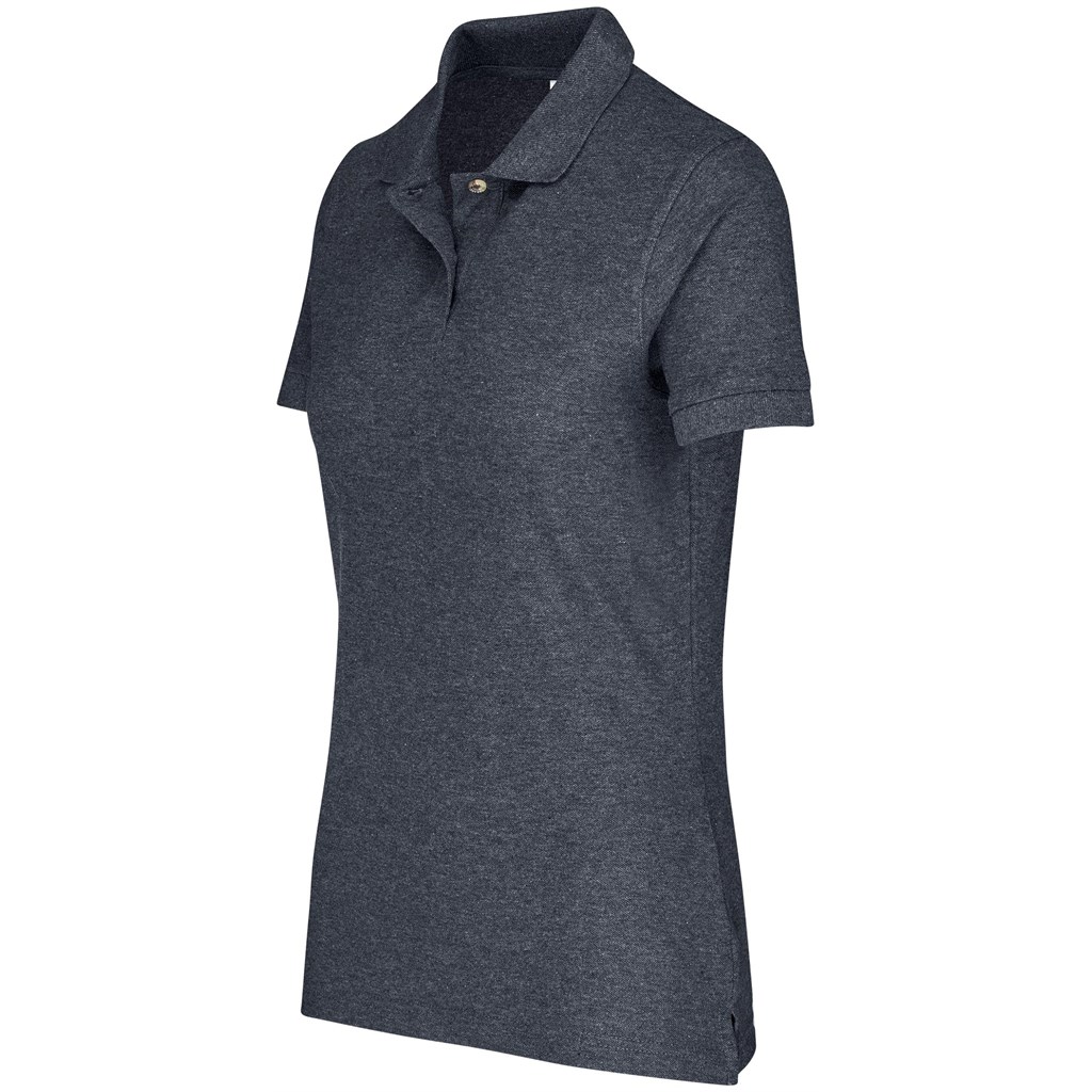 Ladies Boston Golf Shirt - Charcoal - Image 2