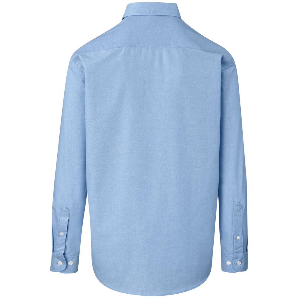 Mens Long Sleeve Aspen Shirt - Blue - Image 3