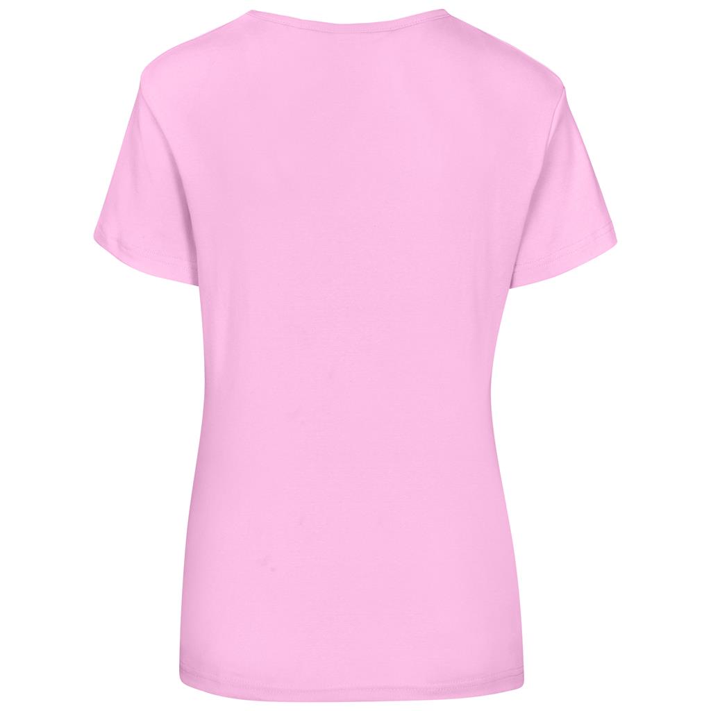 Ladies California T-Shirt - Pink - Image 3