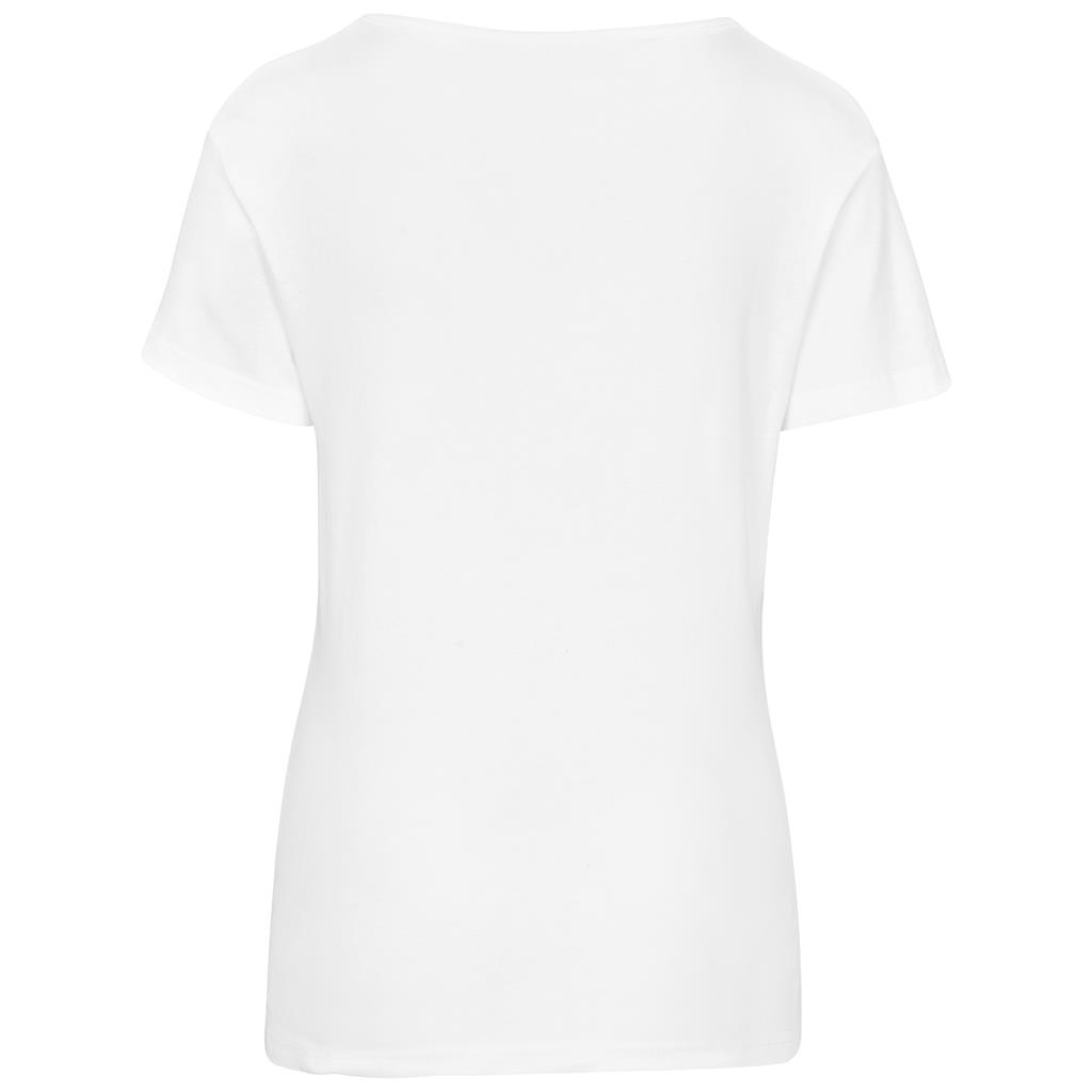 Ladies California T-Shirt - White - Image 2