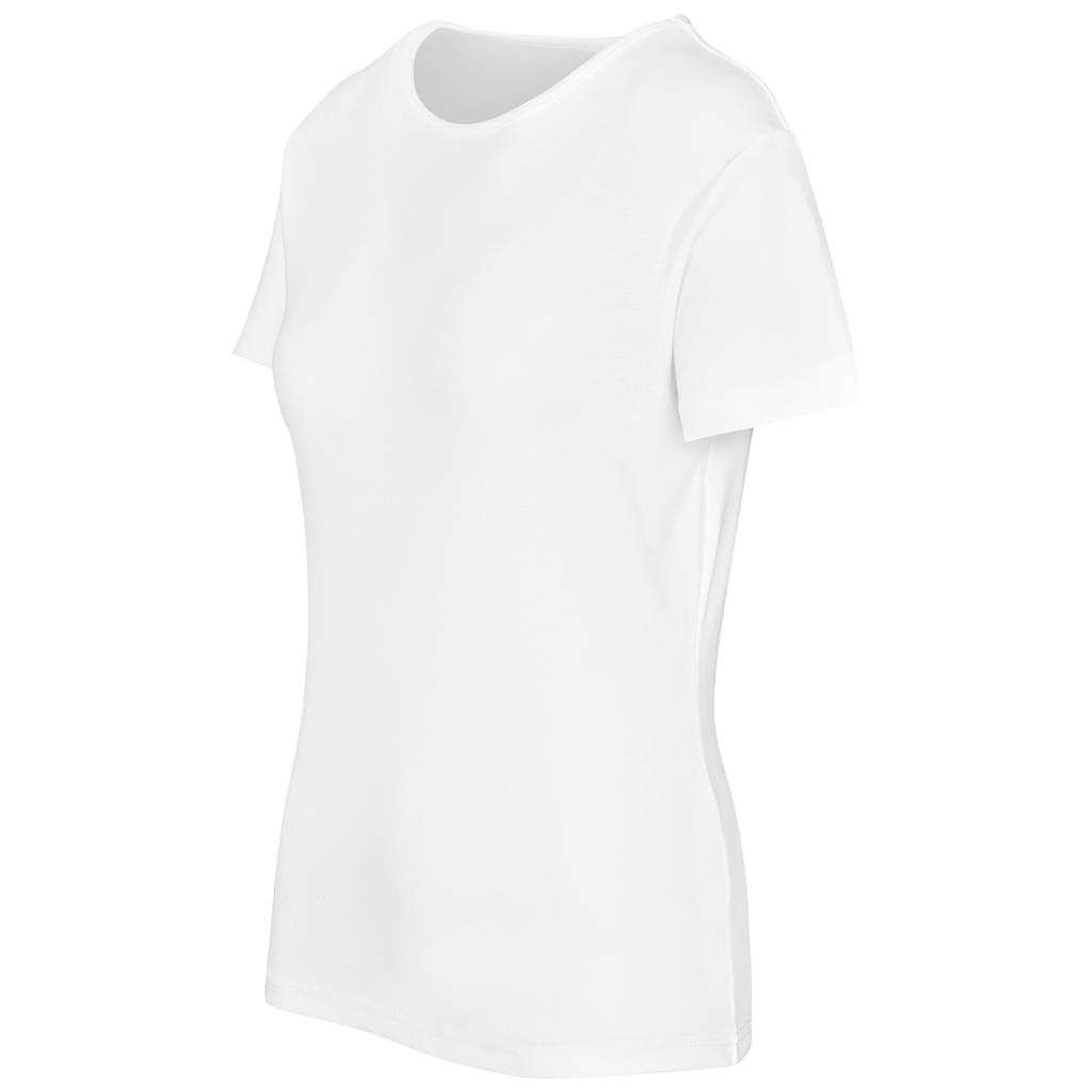 Ladies California T-Shirt - White - Image 3