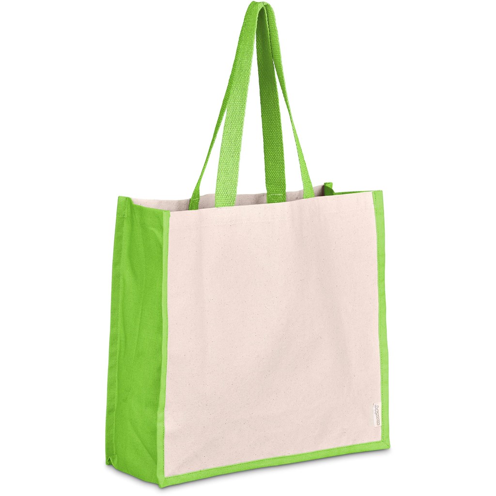 Kooshty SoCo Cotton Tote - Lime - Image 2