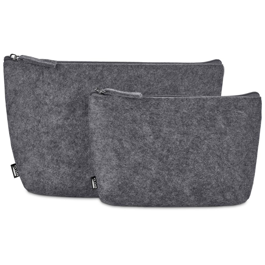 Okiyo Kesho Recycled PET Felt Accessory Bag - Image 2
