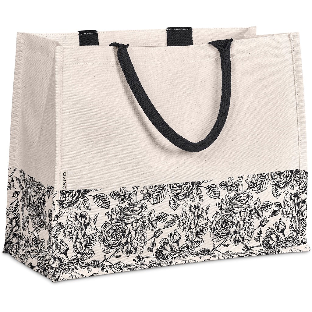 Okiyo Hana Printed Cotton Tote - Image 2