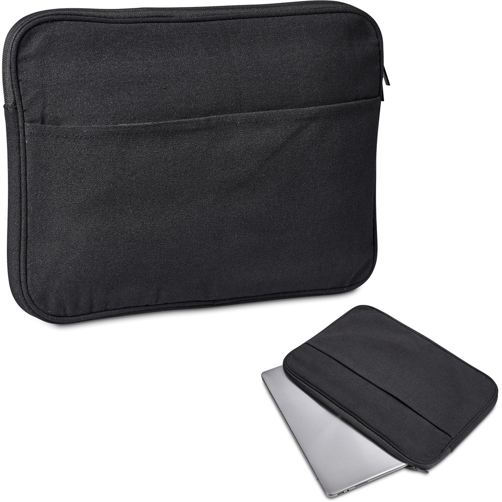Okiyo Suri Recycled Cotton Laptop Sleeve - Image 2