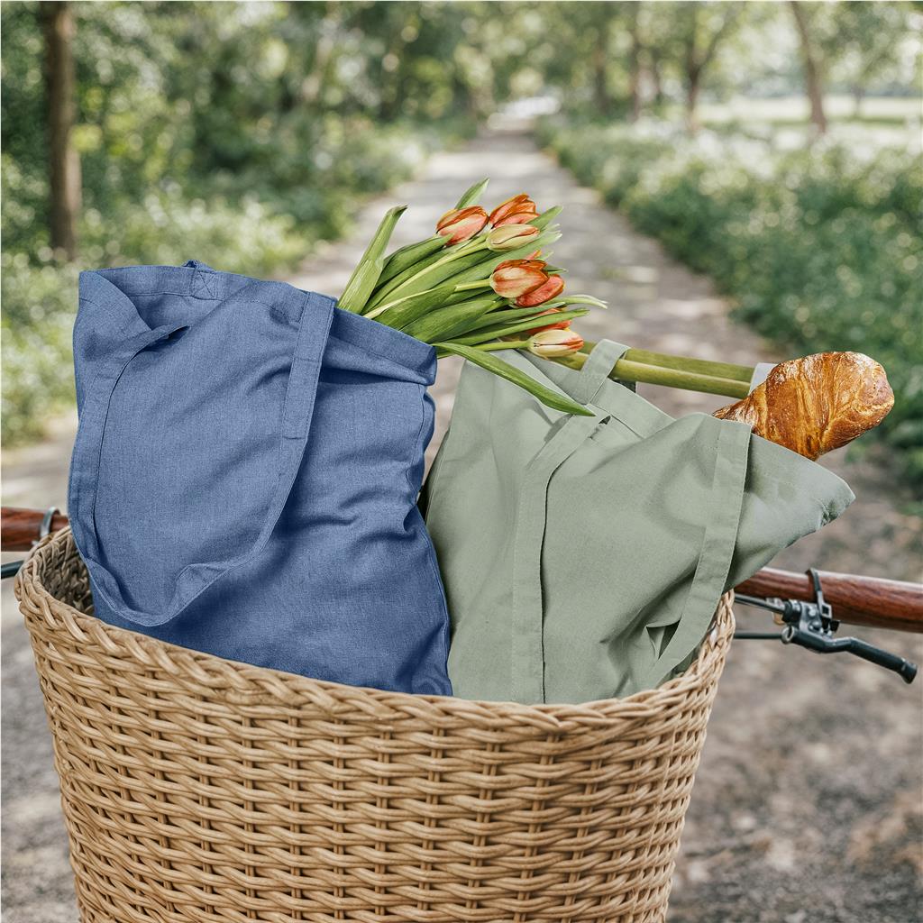 Okiyo Ito Recycled Coloured Cotton Shopper - Image 3