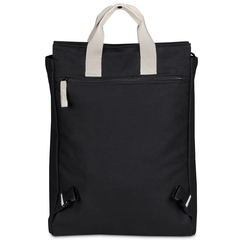 Serendipio Cityline Cotton Canvas Laptop Backpack - Image 6