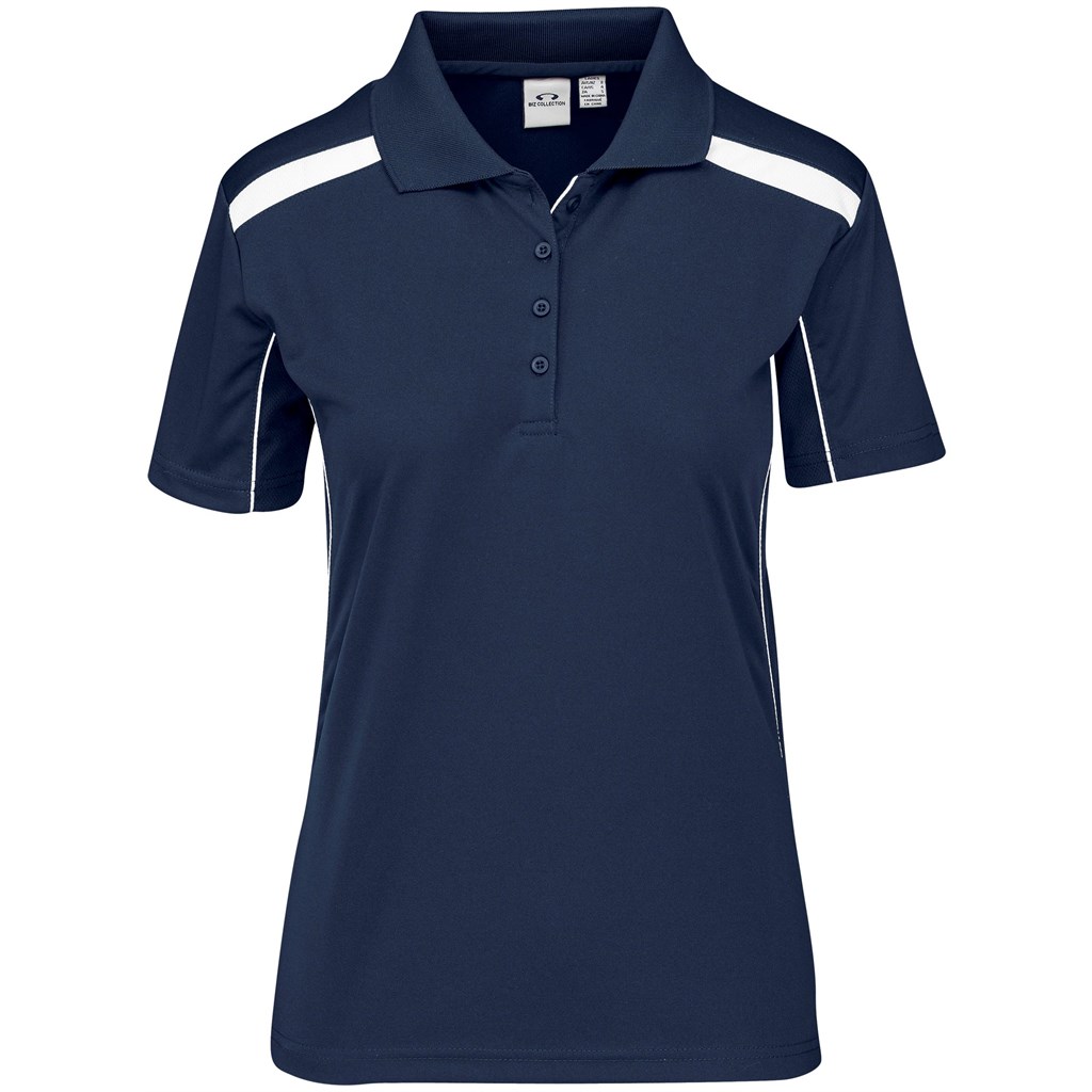 Ladies United Golf Shirt - Navy - Image 2