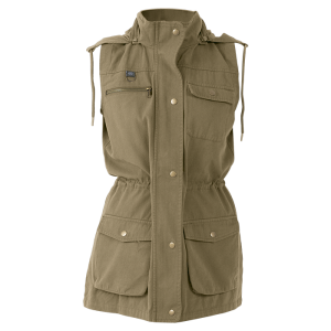 Heritage Sleeveless Utility Jacket Ladies