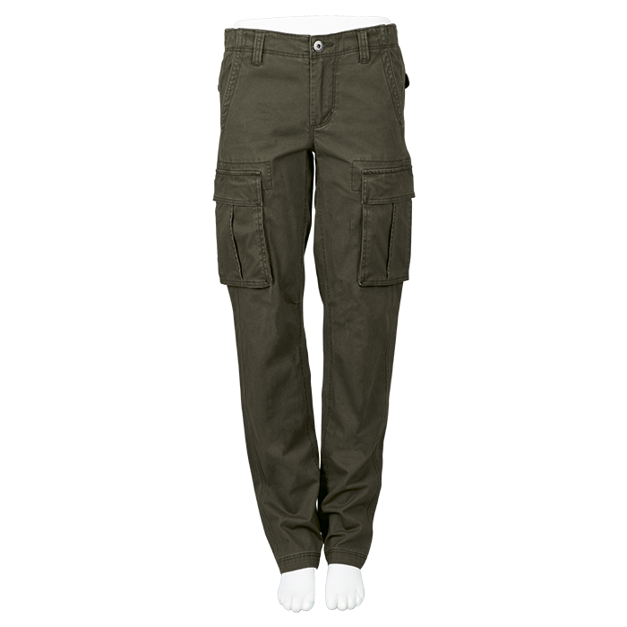 Heritage Slim Fit Cargo Trousers Ladies - Image 2