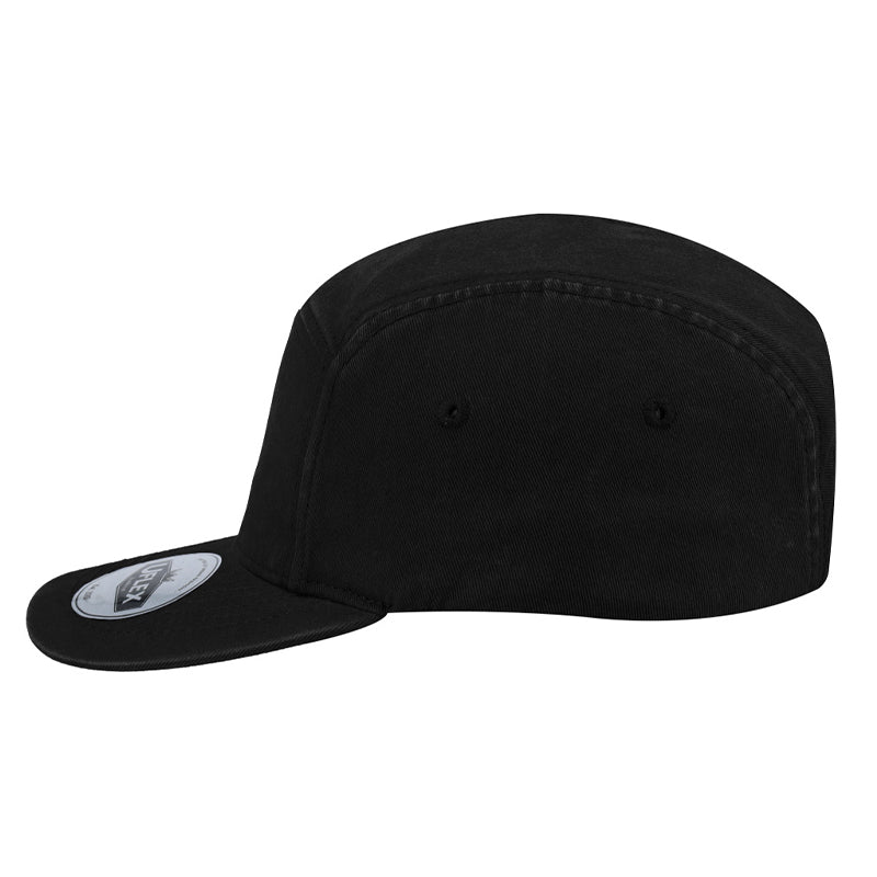 5 Panel Washed Cotton Cap - Image 2