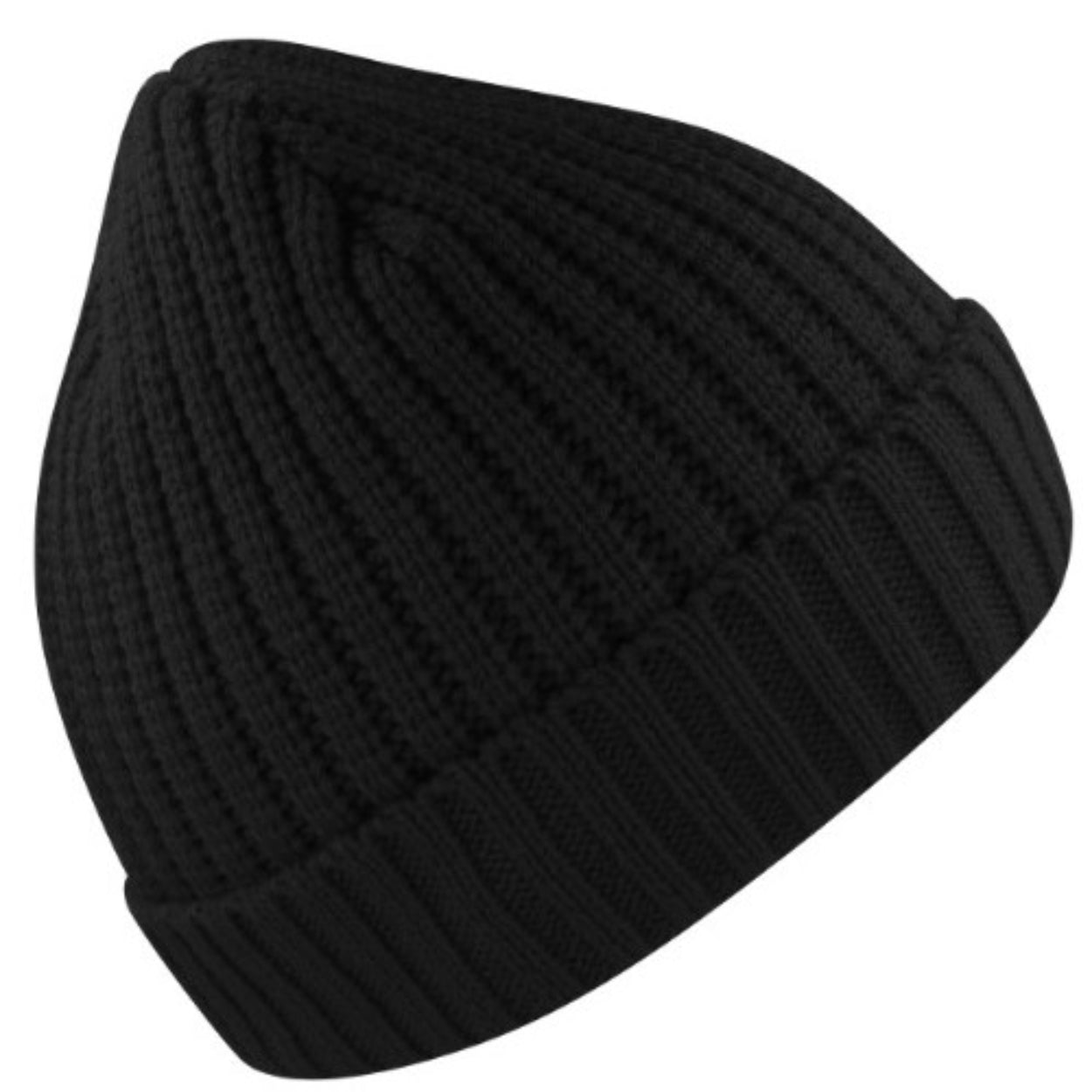 Rib Knit Cuffed Beanie - Image 3