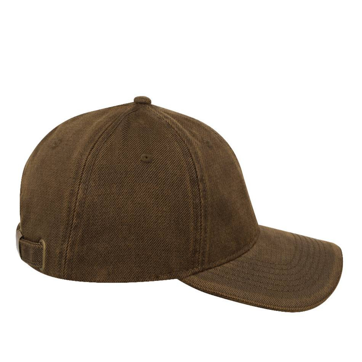 Dual Tone Oil Skin 6 Panel Cap - Image 3