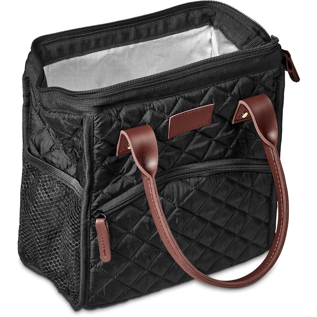 Serendipio Kate Quilted 12-Can Lunch Cooler - Image 3
