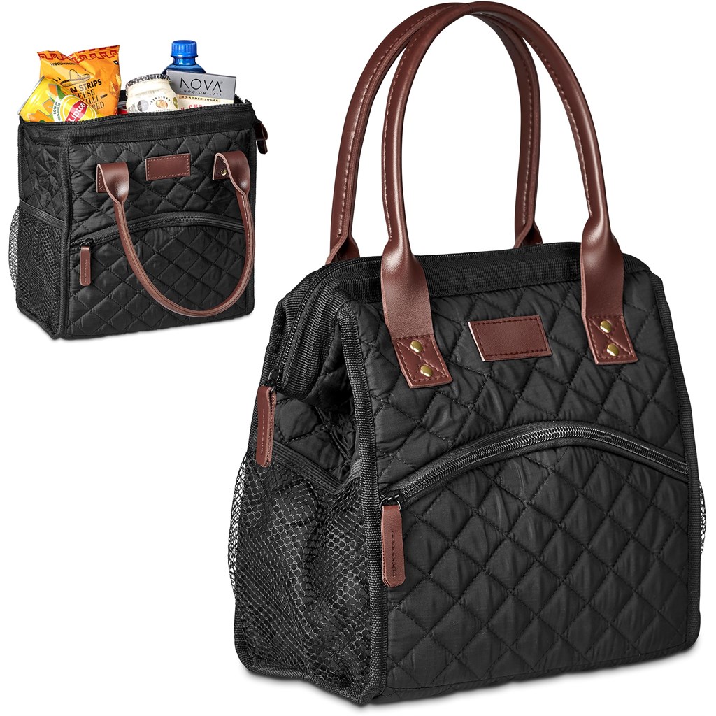 Serendipio Kate Quilted 12-Can Lunch Cooler - Image 5