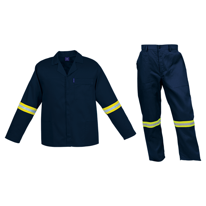 Budget Poly Cotton Conti Suit with Reflective - Image 6