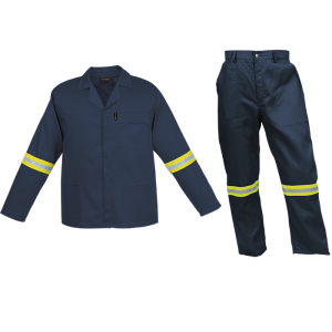 Budget Poly Cotton Conti Suit with Reflective