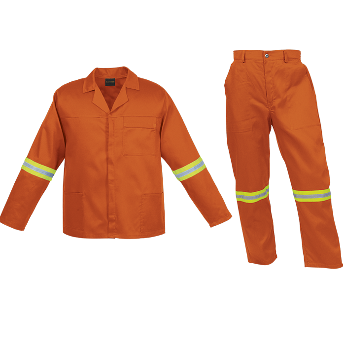 Budget Poly Cotton Conti Suit with Reflective - Image 9