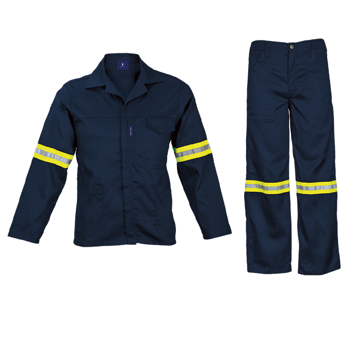 Supreme Poly Cotton Conti Suit with Reflective - Image 3
