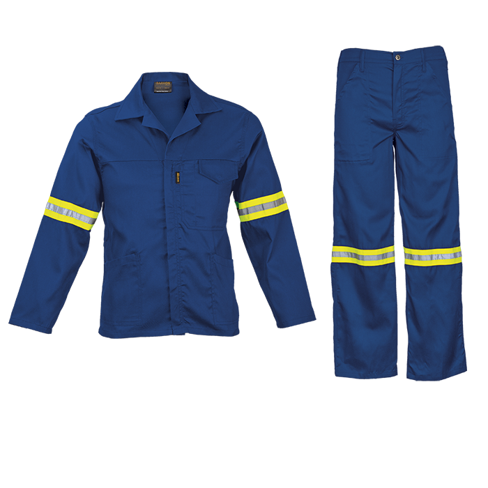 Supreme Poly Cotton Conti Suit with Reflective - Image 2