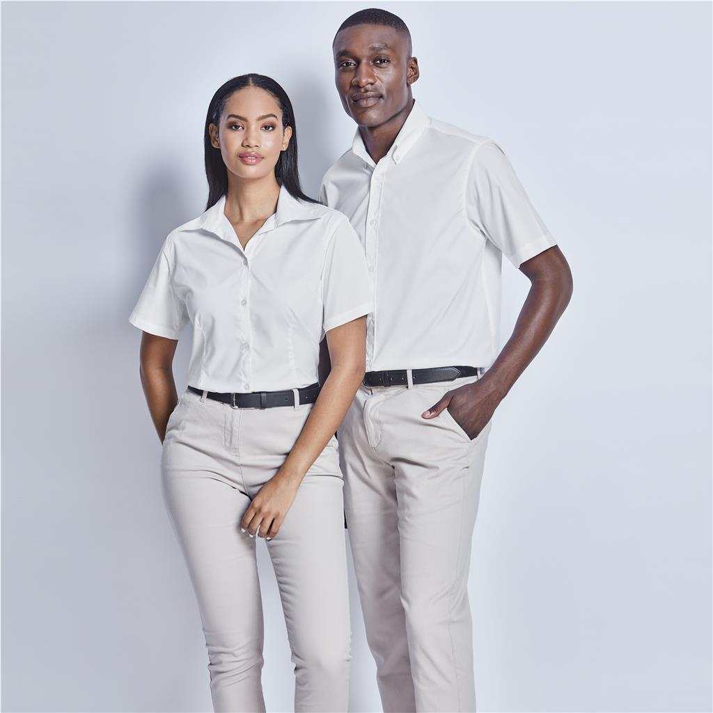 Mens Short Sleeve Sheffield Stretch Shirt - Image 2