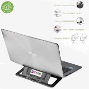 Okiyo Eezigo Recycled Plastic Portable Laptop Stand