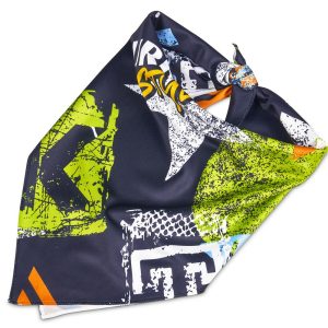 Pre-Printed Sample Hoppla Nurva Polyester Bandana