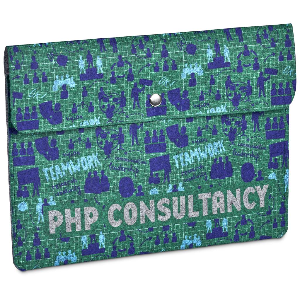 Pre-Printed Sample Hoppla Dinky Neoprene Mouse Pad Pouch