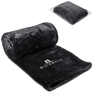Alex Varga Palazzo Faux Fur Fleece Blanket