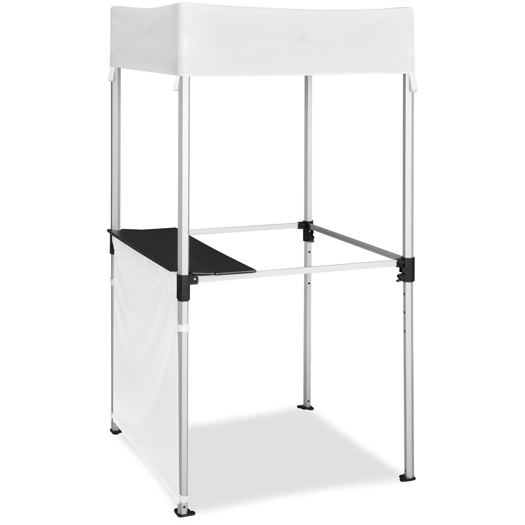 Ovation Sublimated Gazebo 1m X 1m Kiosk - 1 Half-Wall Skin - Image 2