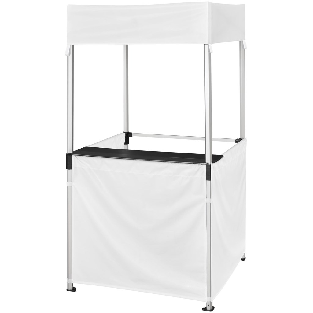 Ovation Sublimated Gazebo 1m X 1m Kiosk - 3 Half-Wall Skins - Image 13