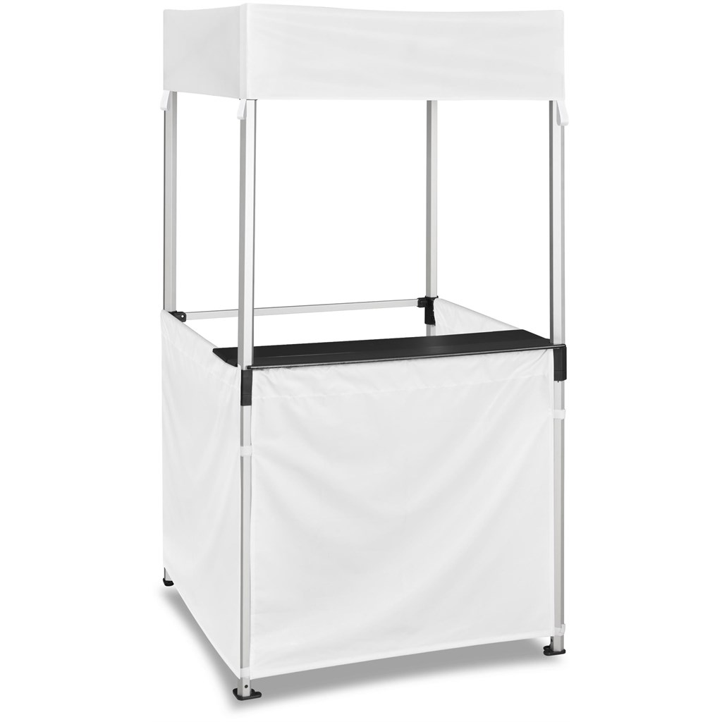 Ovation Sublimated Gazebo 1m X 1m Kiosk - 3 Half-Wall Skins - Image 14