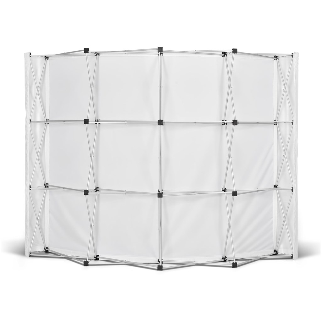 Legend Curved Banner Wall with Wings 2.85m x 2.25m - Image 9