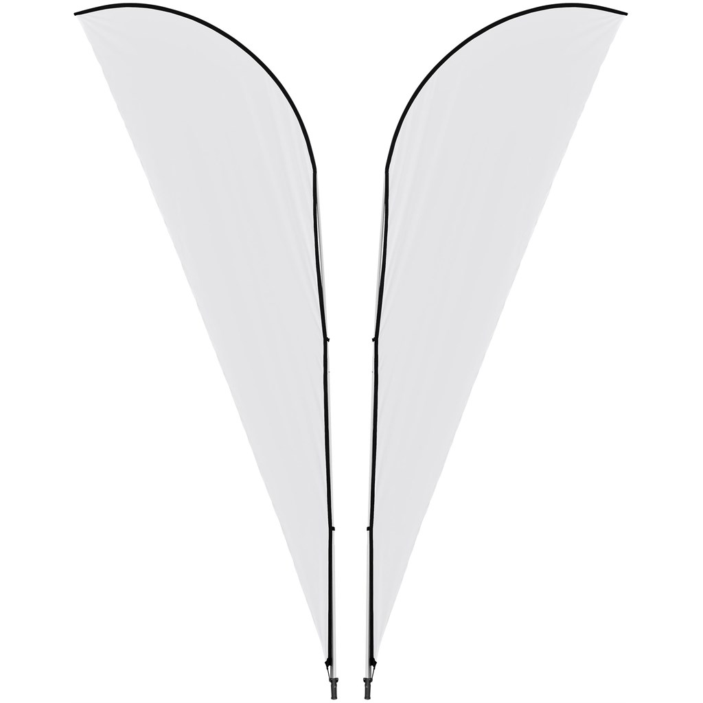 Legend 4M Sublimated Sharkfin Double-Sided Flying Banner - 1 complete unit - Image 8