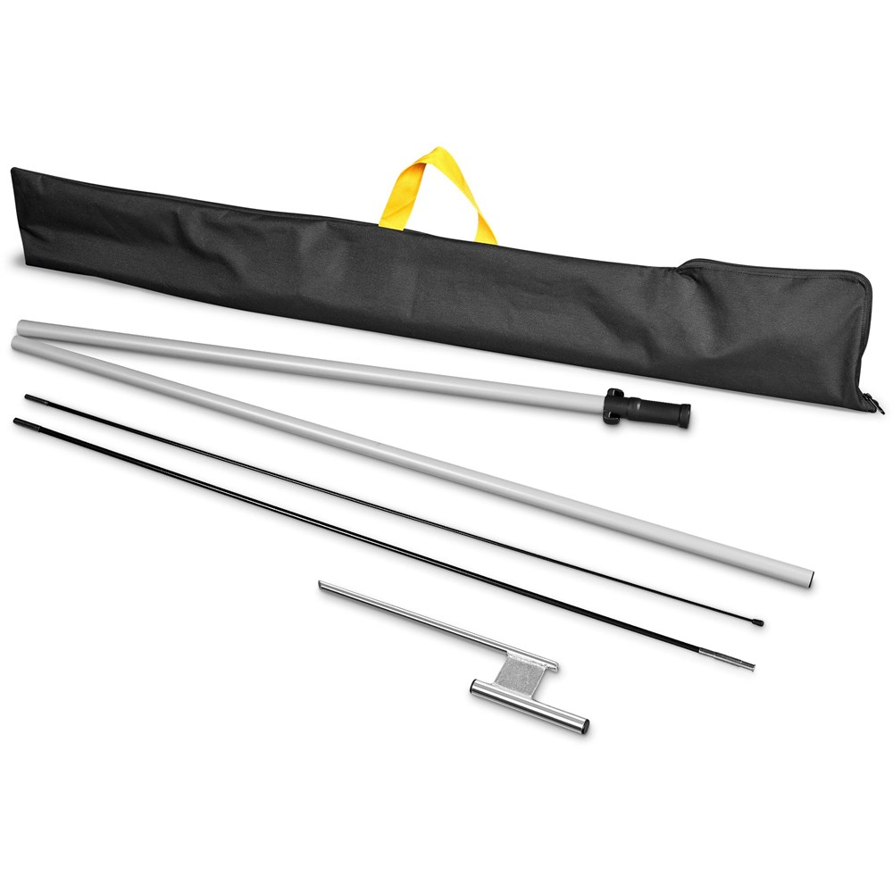 Legend 3M Sublimated Arcfin Double-Sided Flying Banner - 1 complete unit - Image 3