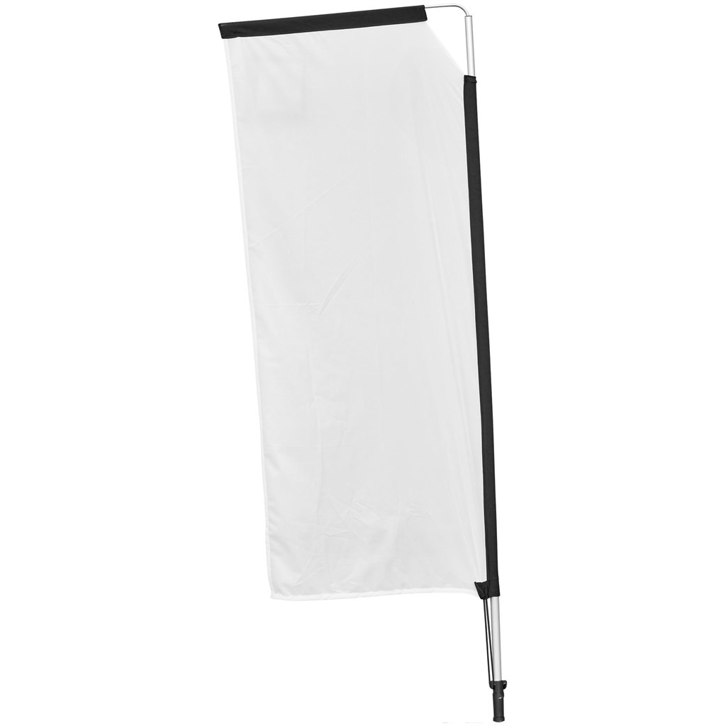Legend 2M Sublimated Telescopic Double-Sided Flying Banner - 1 complete unit - Image 4