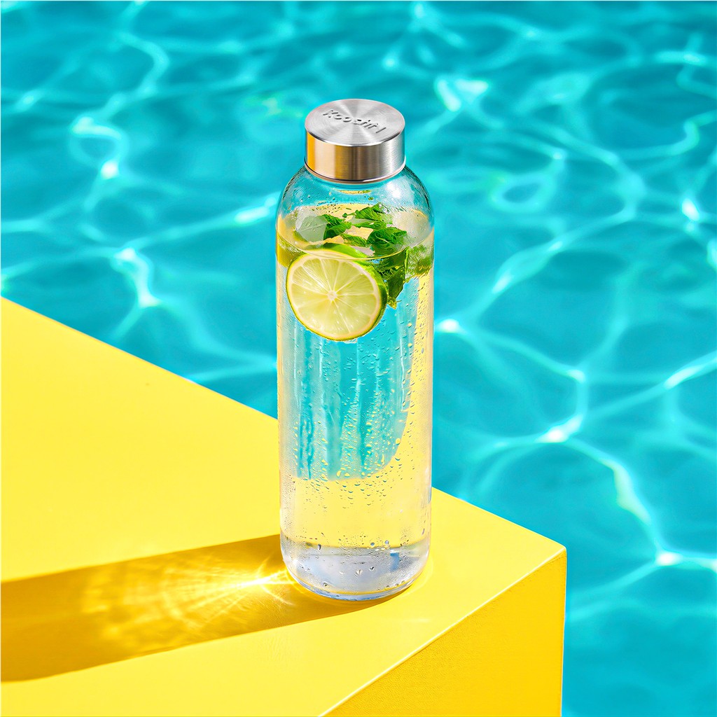 Kooshty Pura Plus Glass Water Bottle – 750ml - Image 2