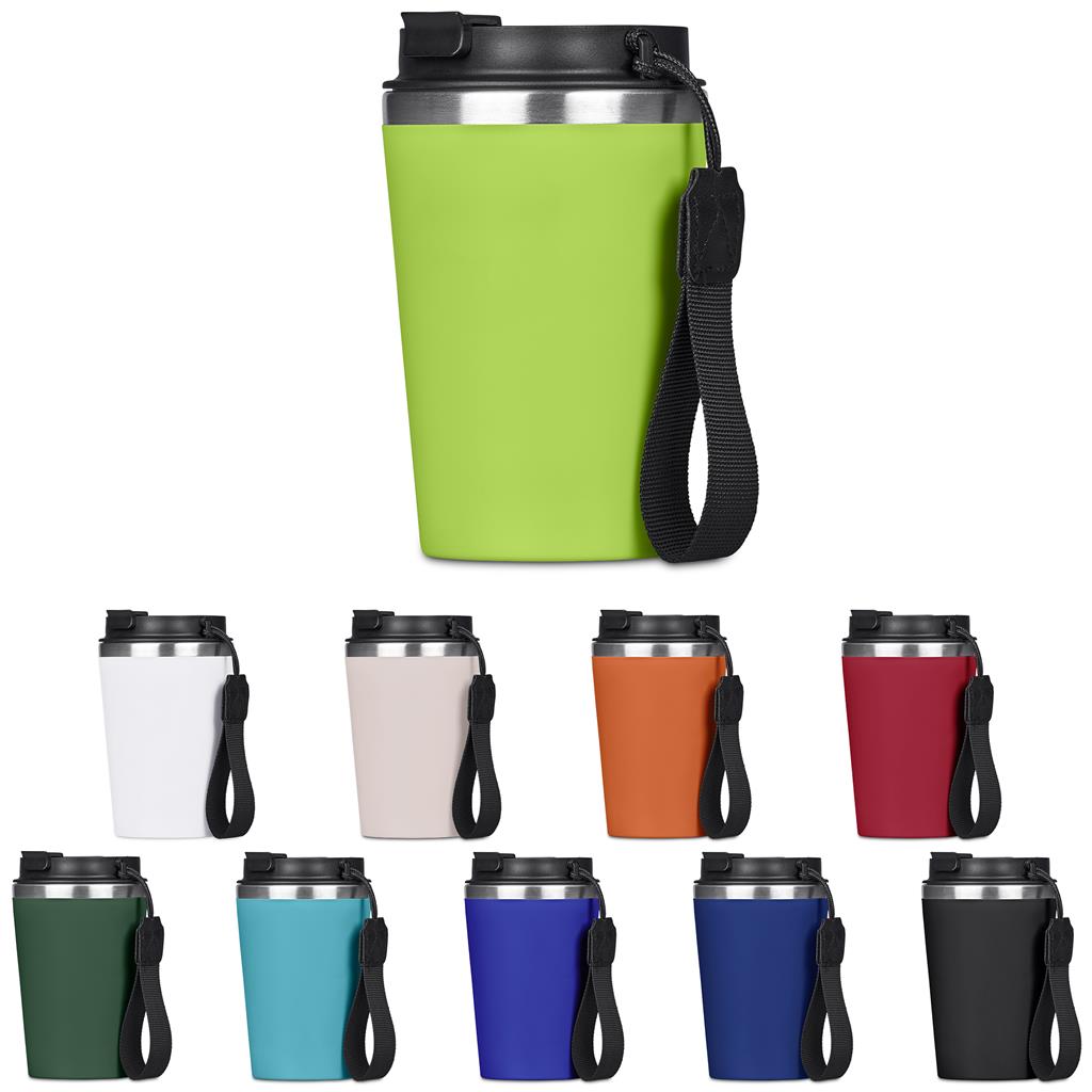 Kooshty Luca Stainless Steel & Plastic Double-Wall Tumbler – 350ml - Image 2