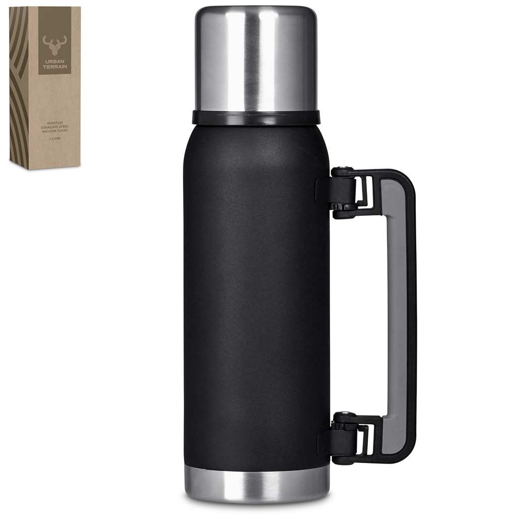 Urban Terrain Montusi Stainless Steel Vacuum Flask - 1 Litre - Image 3