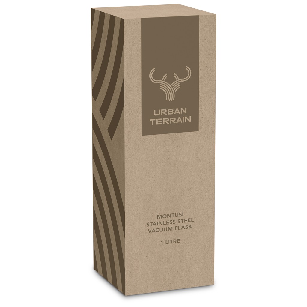 Urban Terrain Montusi Stainless Steel Vacuum Flask - 1 Litre - Image 2